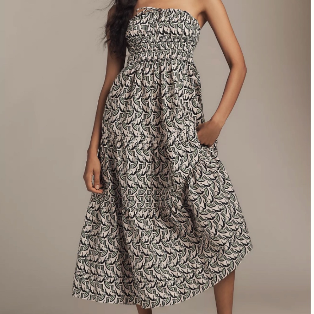 Anthropologie The Somerset Maxi Dress: Strapless Edition